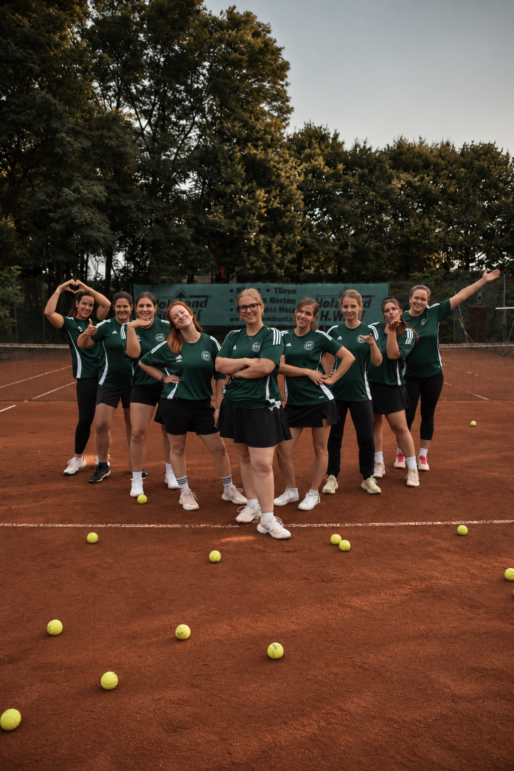 Mannschaftsfoto Damen